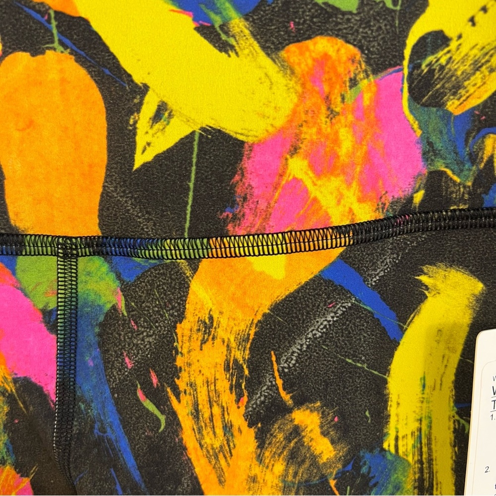 Lululemon Wunder Train HR Tight 25" Womens Size 4 Geometric NEW NWT Yoga - Picture 2 of 7